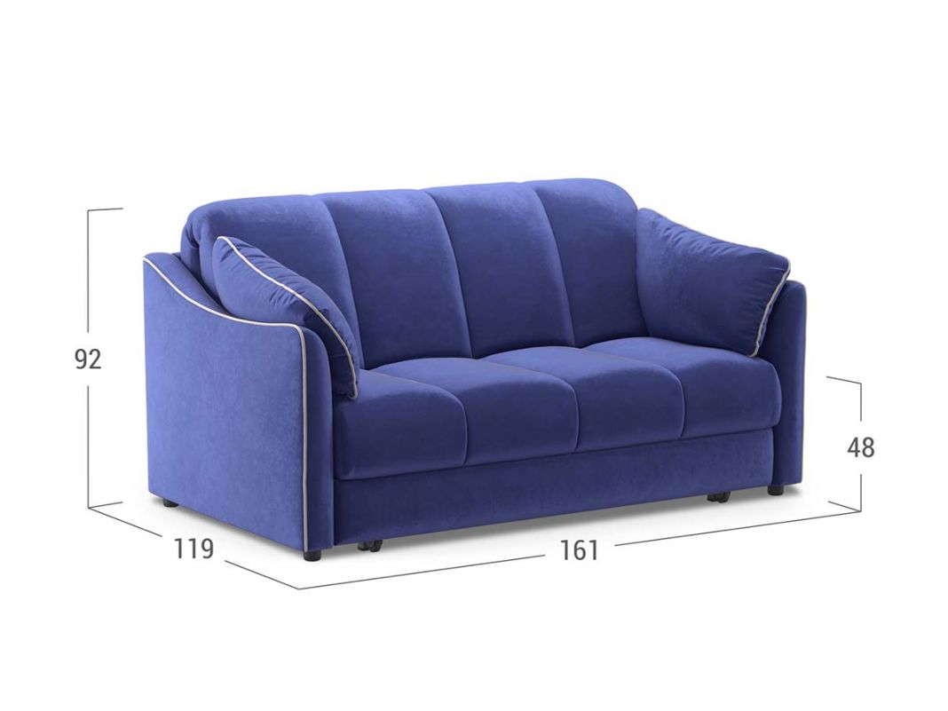 Диван MOON 111 цвет синий,фиолетовый (фото 92090)