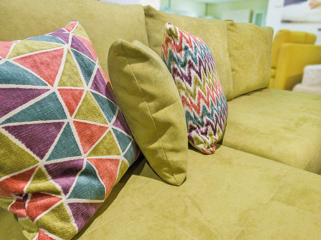 Угловой диван MOON 074 цвет зеленый (фото 107296)