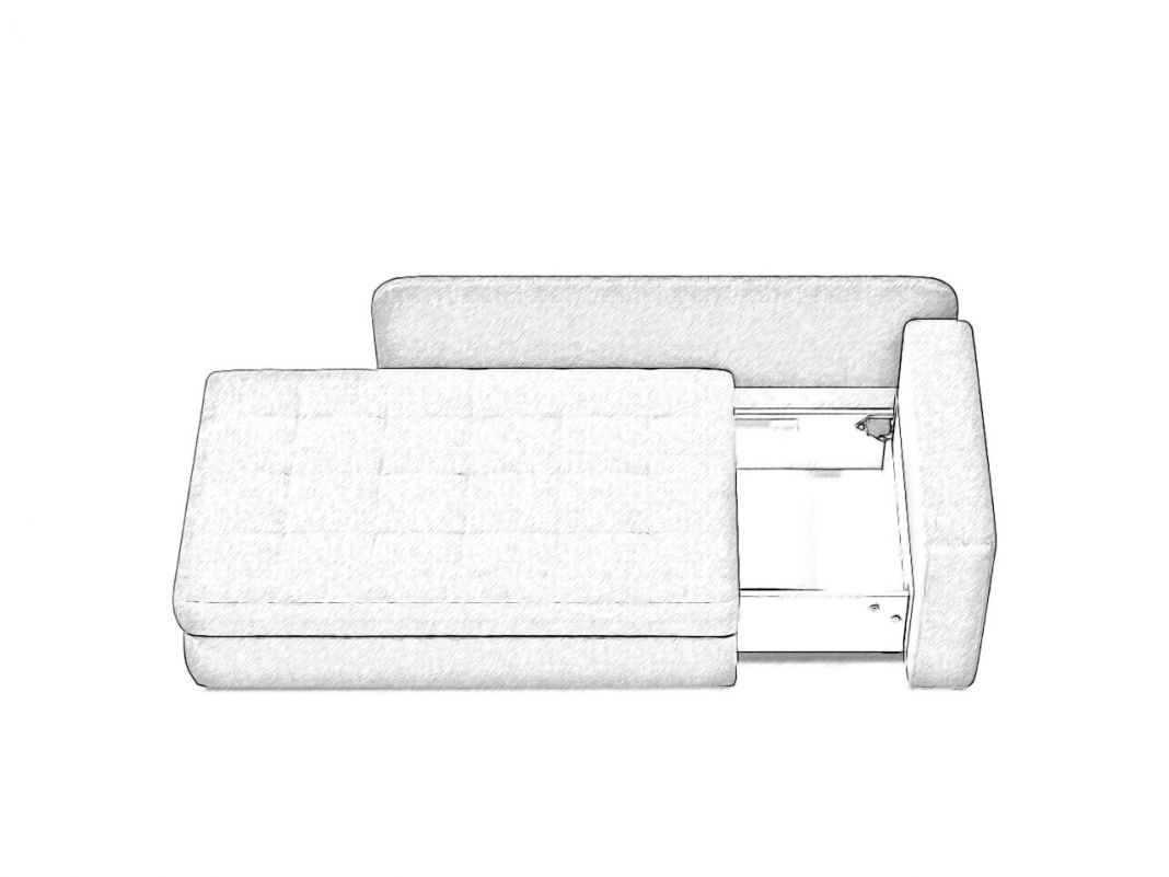 Диван кушетка MOON 074 цвет желтый,зеленый (фото 135691)