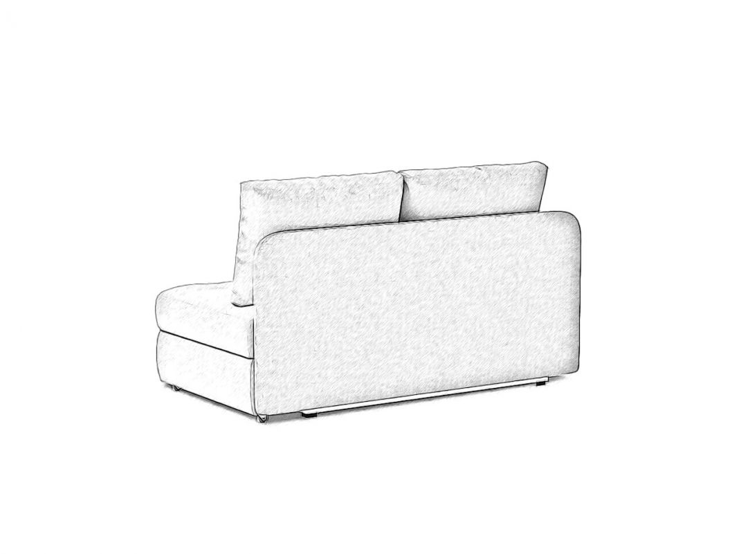 Диван кушетка MOON 074 цвет желтый,зеленый (фото 135707)