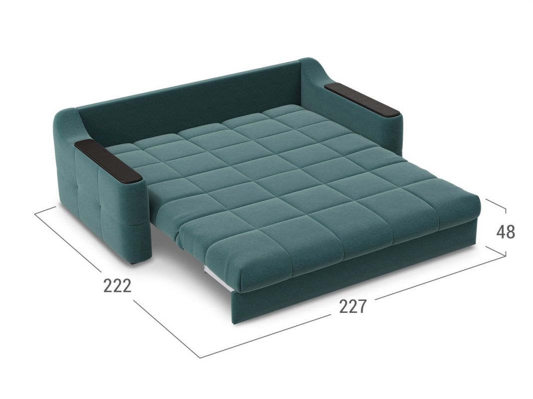 Диван MOON 116 цвет зеленый,бирюза (фото 136793)