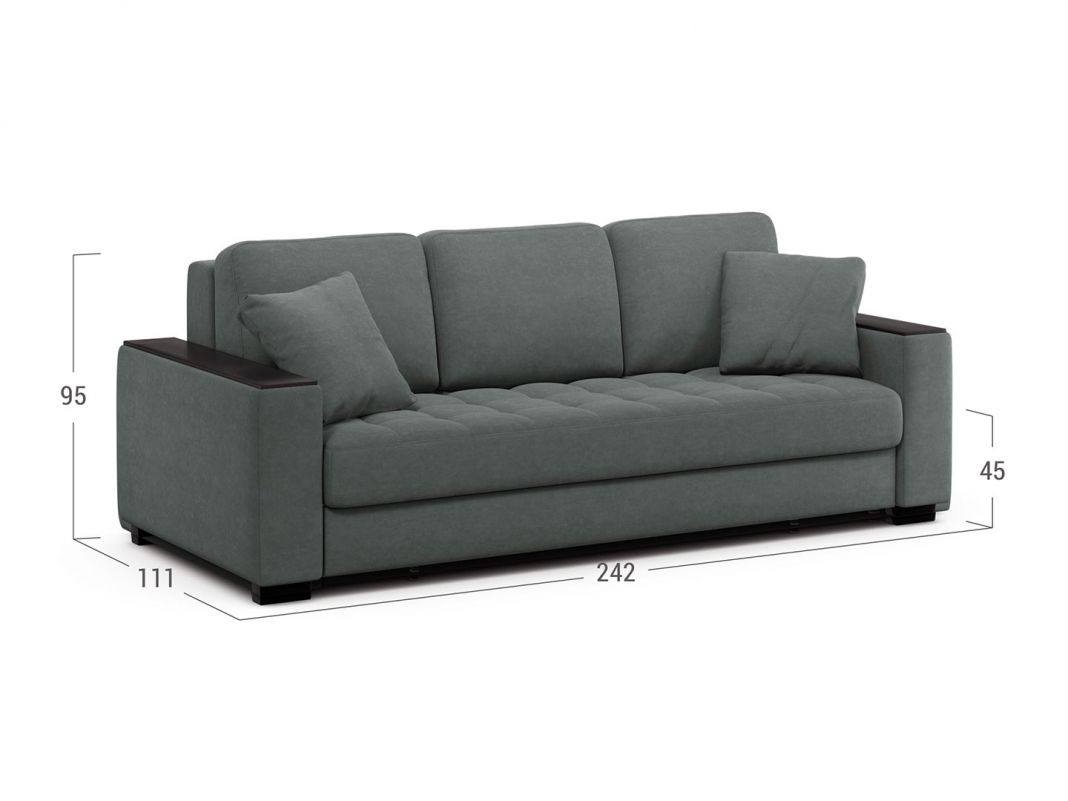 Диван MOON 107 цвет серый (фото 199225)