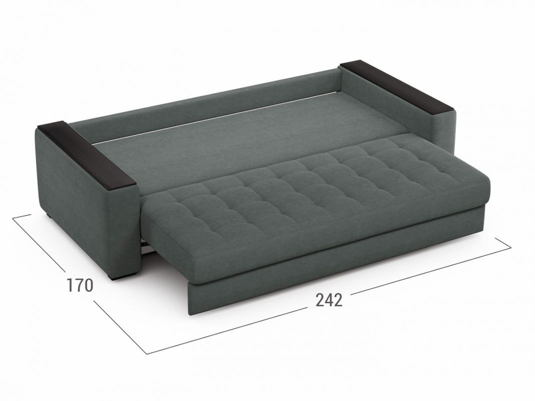 Диван MOON 107 цвет серый (фото 199227)