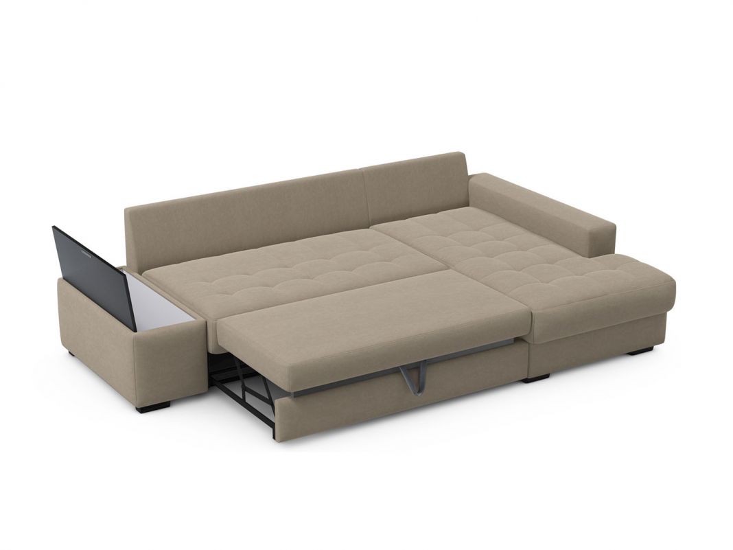 Угловой диван MOON 107 цвет бежевый (фото 199245)