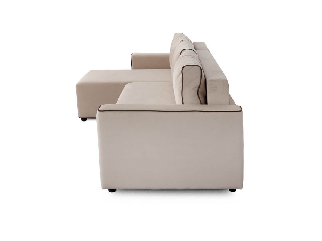 Угловой диван Некст цвет бежевый (фото 169744)