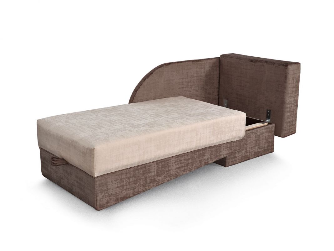 Кушетка Джеки-2 цвет бежевый,коричневый (фото 169884)