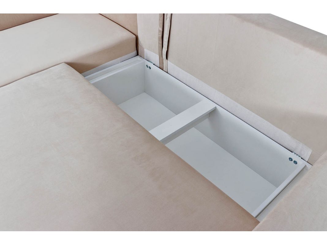 Угловой диван Некст цвет бежевый (фото 169746)