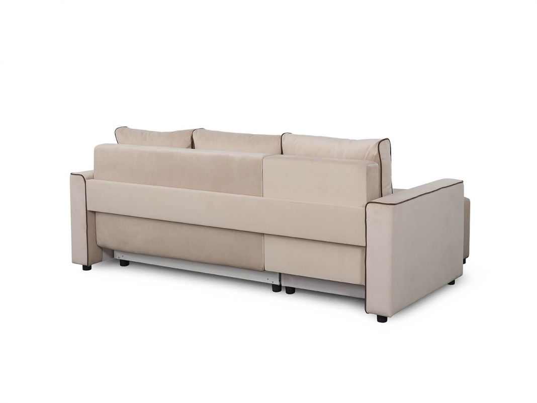 Угловой диван Некст цвет бежевый (фото 169748)