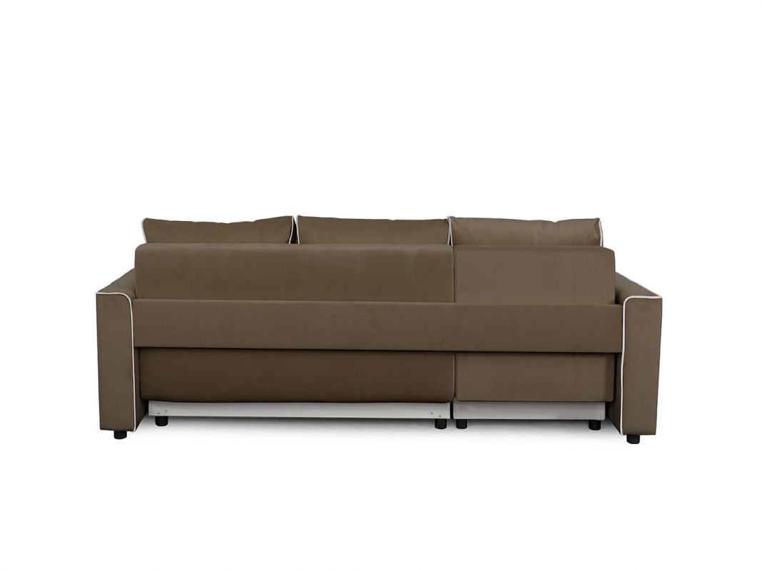 Угловой диван Некст цвет коричневый (фото 169765)
