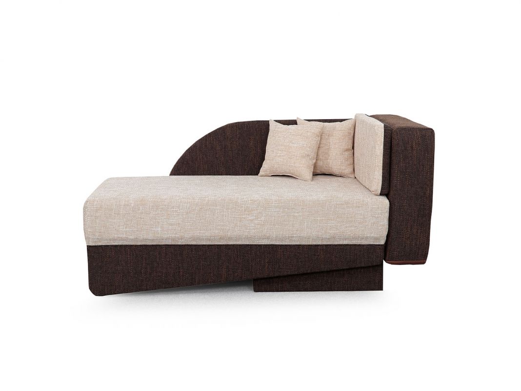 Кушетка Джеки-2 цвет бежевый,коричневый (фото 169918)