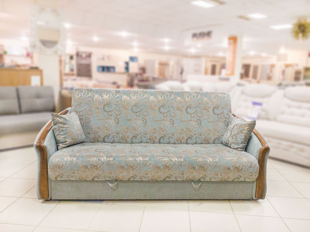 Диван Олимп цвет бирюза,голубой (фото 134971)