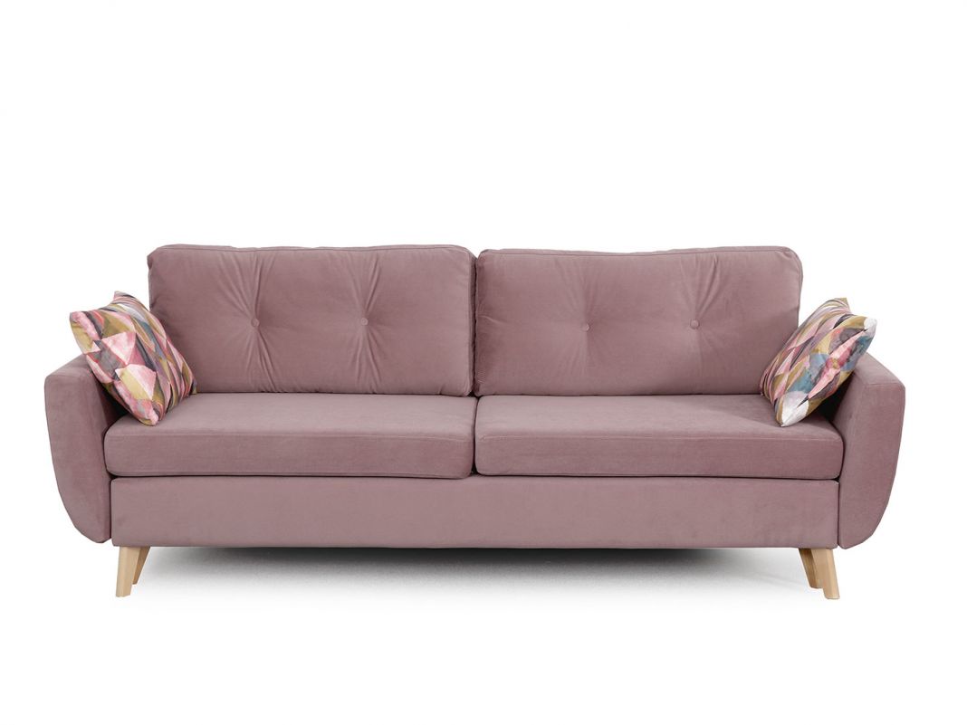Диван Калгари-2 цвет розовый (фото 200228)