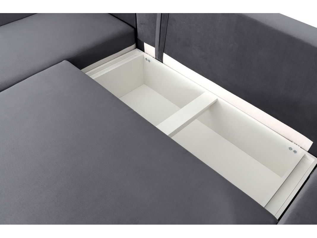 Угловой диван Некст цвет серый (фото 199743)