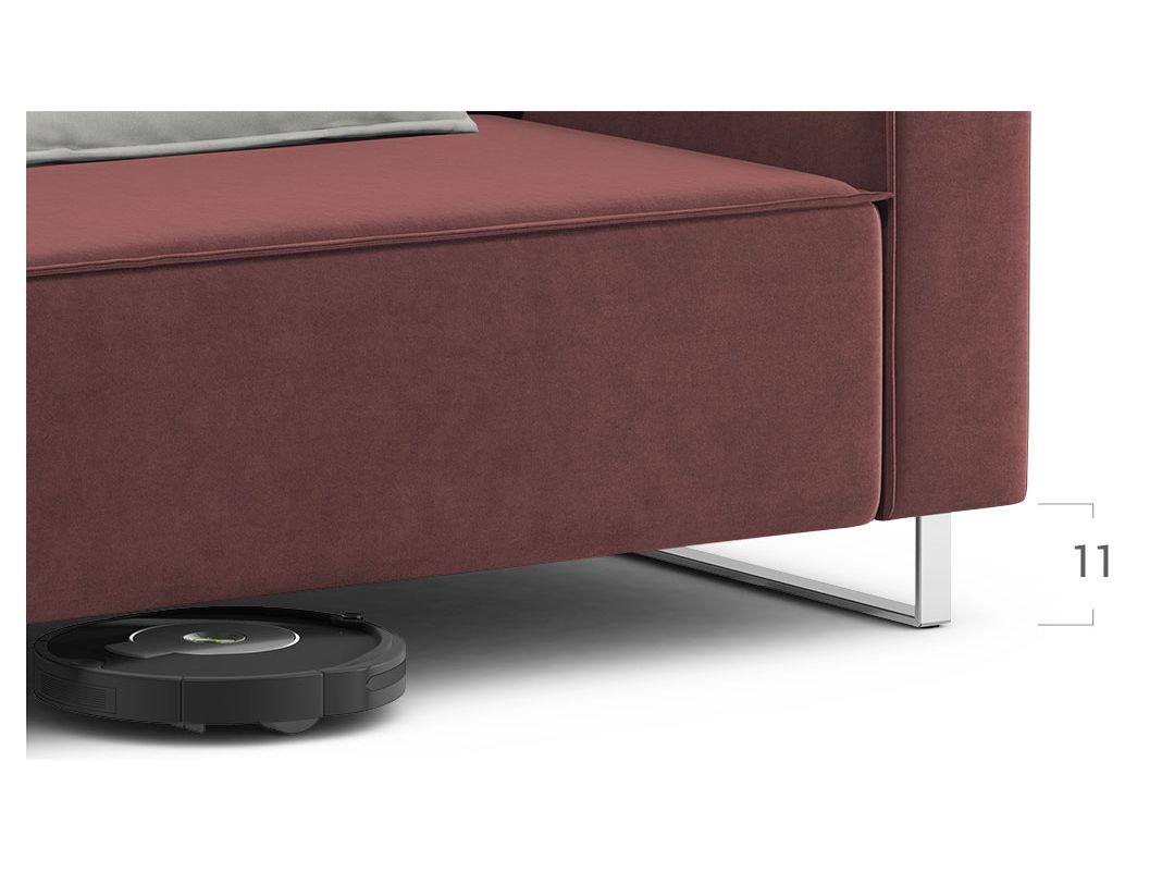 Диван MOON 005 цвет красный,бордовый (фото 204165)