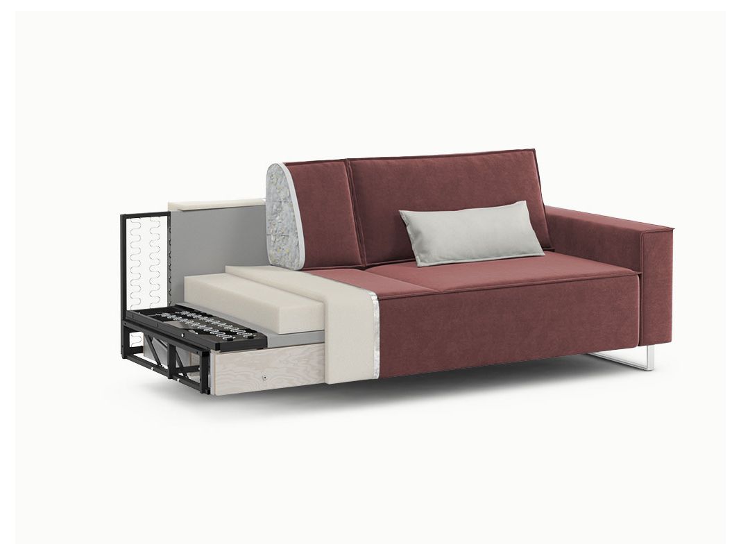 Диван MOON 005 цвет красный,бордовый (фото 204161)