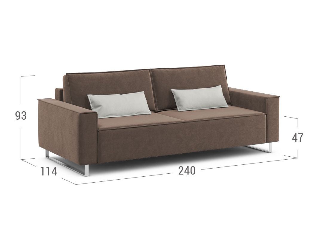 Диван MOON 005 цвет коричневый (фото 204204)