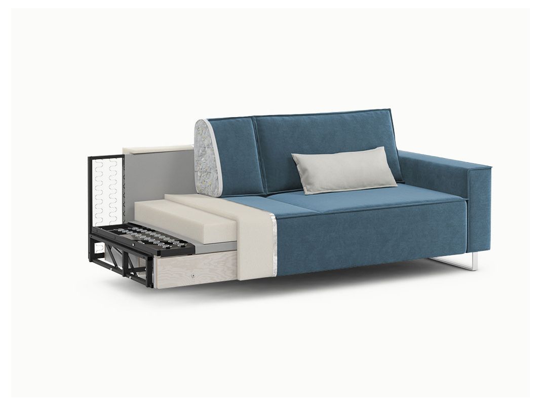 Диван MOON 005 цвет синий,бирюза (фото 204245)