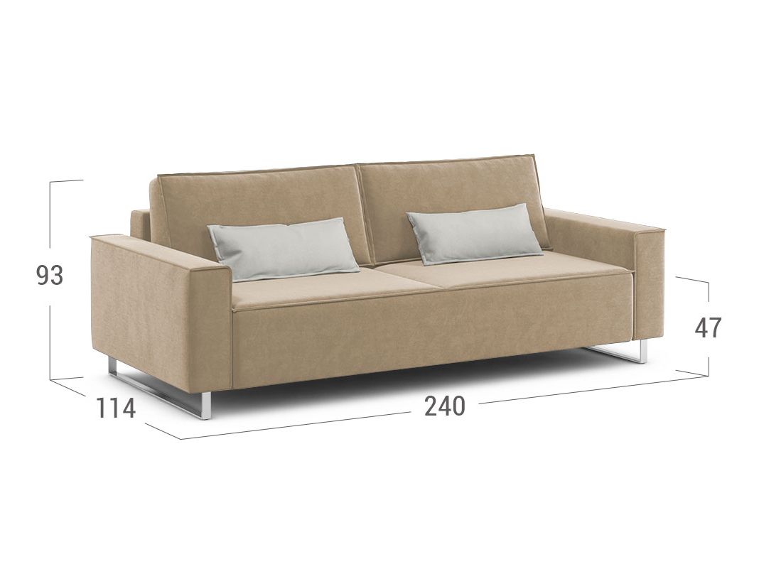 Диван MOON 005 цвет бежевый (фото 204330)