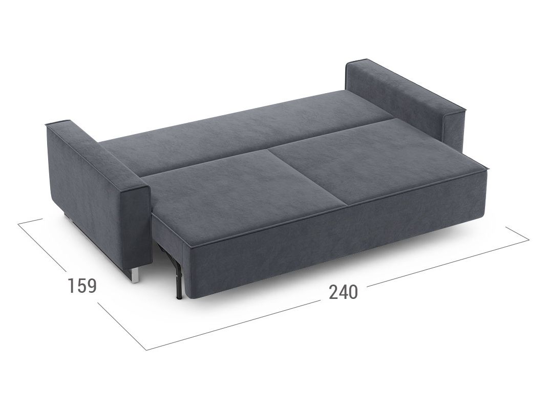 Диван MOON 005 цвет серый (фото 204373)