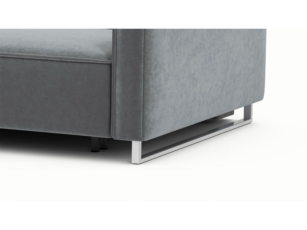 Угловой диван MOON 005 цвет серый (фото 204428)