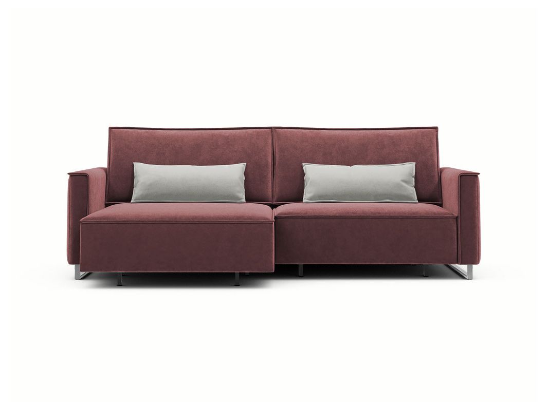 Угловой диван MOON 005 цвет красный,бордовый (фото 204769)