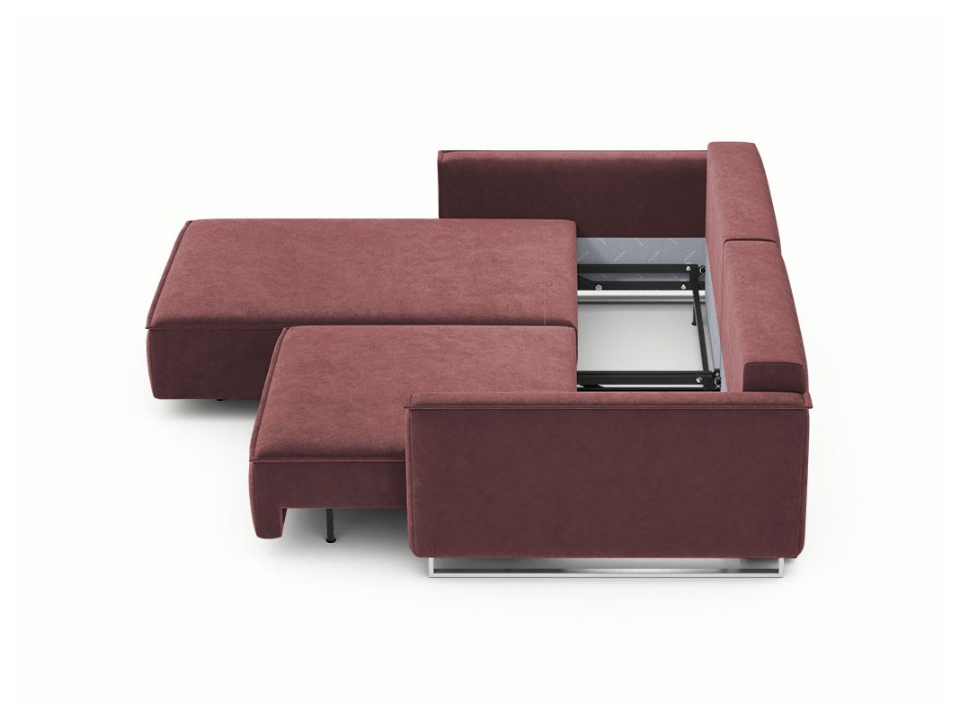 Угловой диван MOON 005 цвет красный,бордовый (фото 204772)