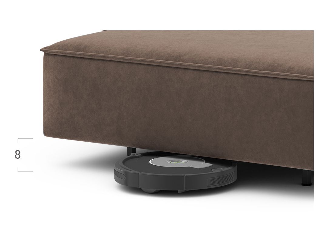 Угловой диван MOON 005 цвет коричневый (фото 204857)