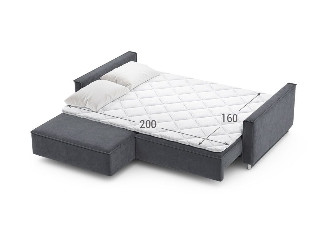 Угловой диван MOON 005 цвет серый (фото 205156)