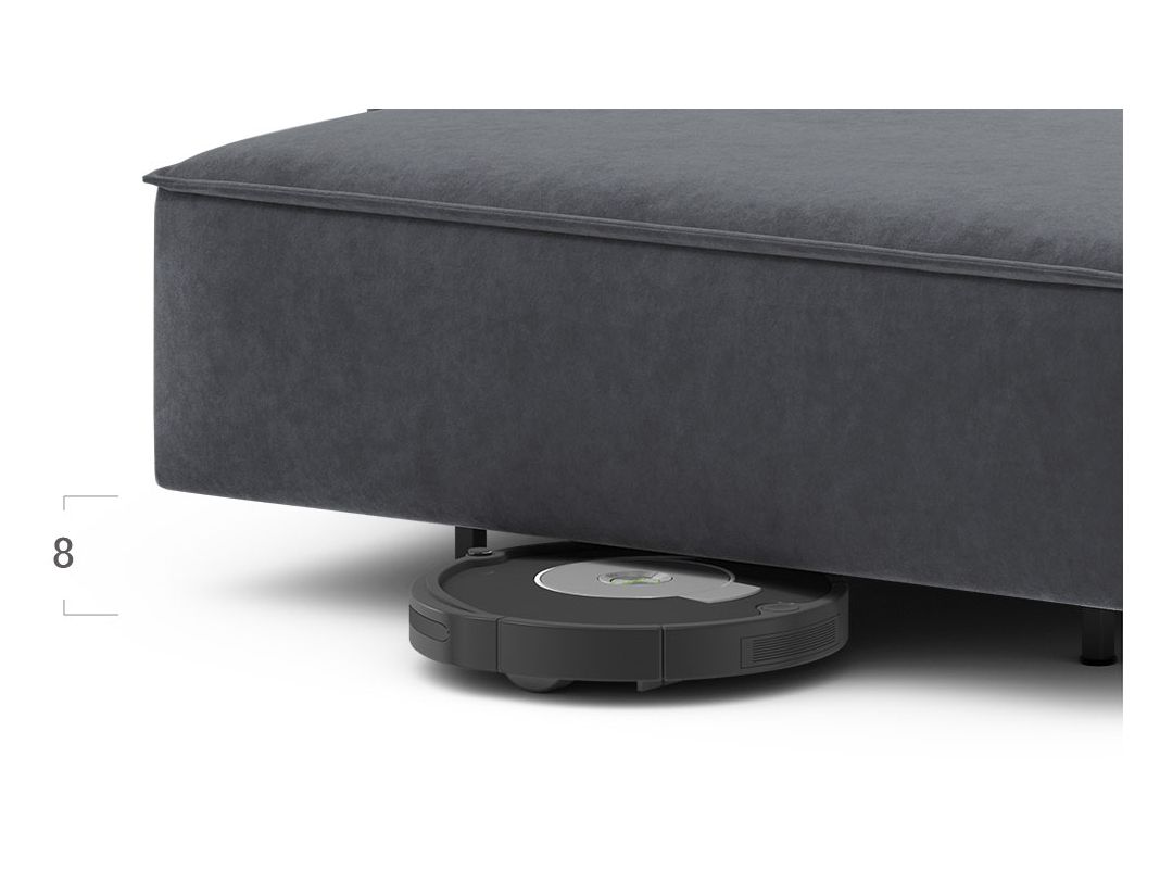 Угловой диван MOON 005 цвет серый (фото 205157)