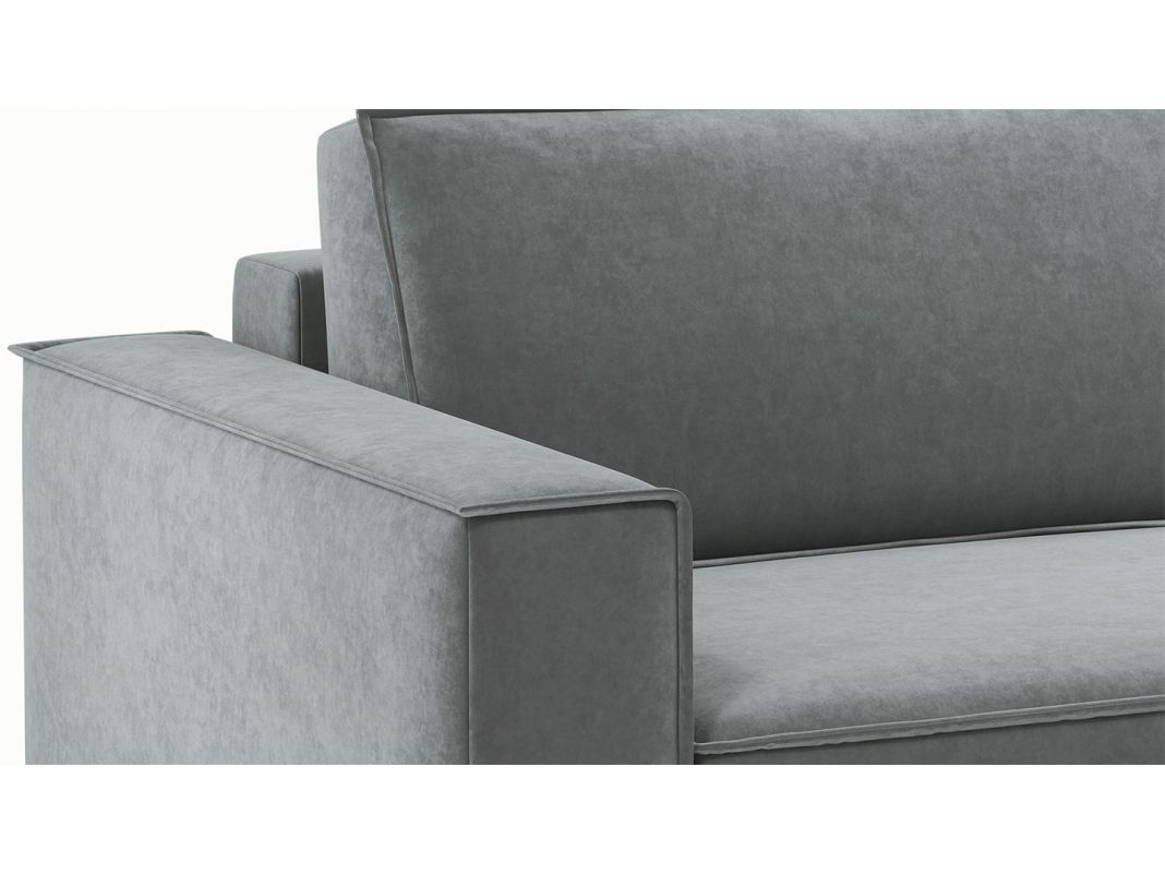 Угловой диван MOON 005 цвет серый (фото 205209)