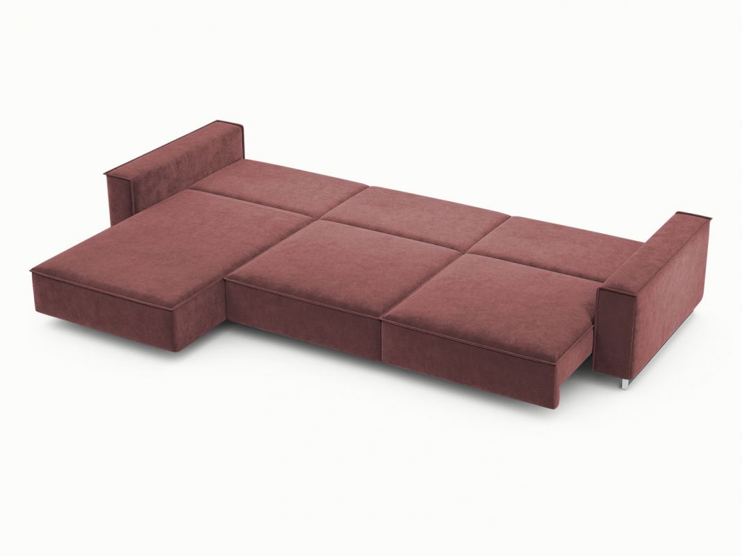 Угловой диван MOON 005 цвет красный,бордовый (фото 205289)