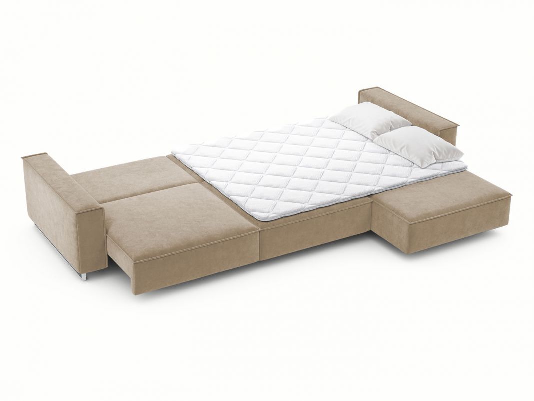 Угловой диван MOON 005 цвет бежевый (фото 205556)