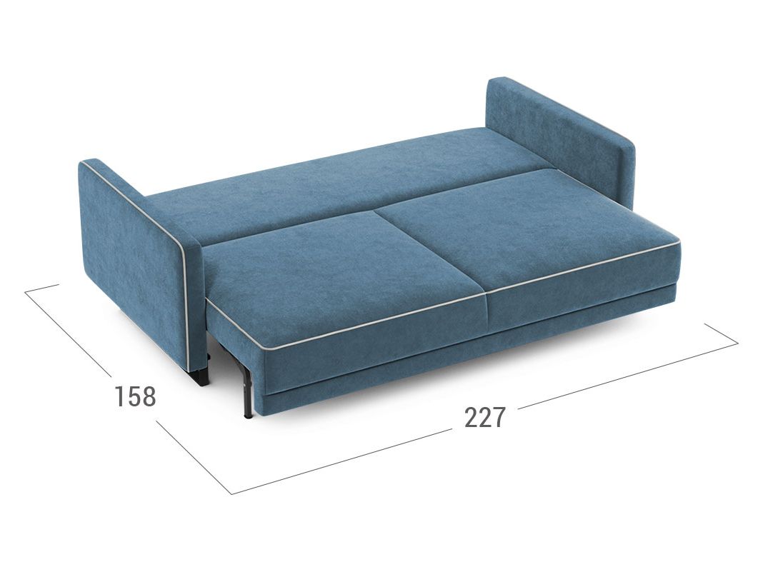 Диван MOON 178 цвет синий,бирюза (фото 206413)