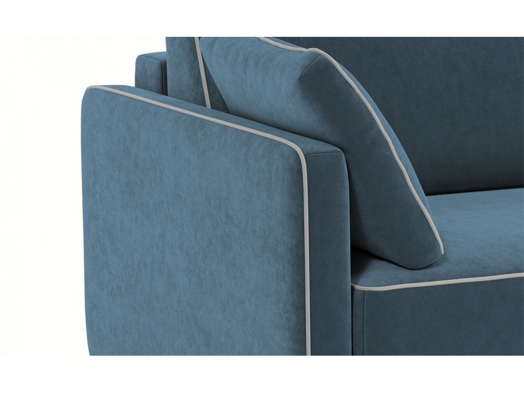 Диван MOON 178 цвет синий,бирюза (фото 206409)