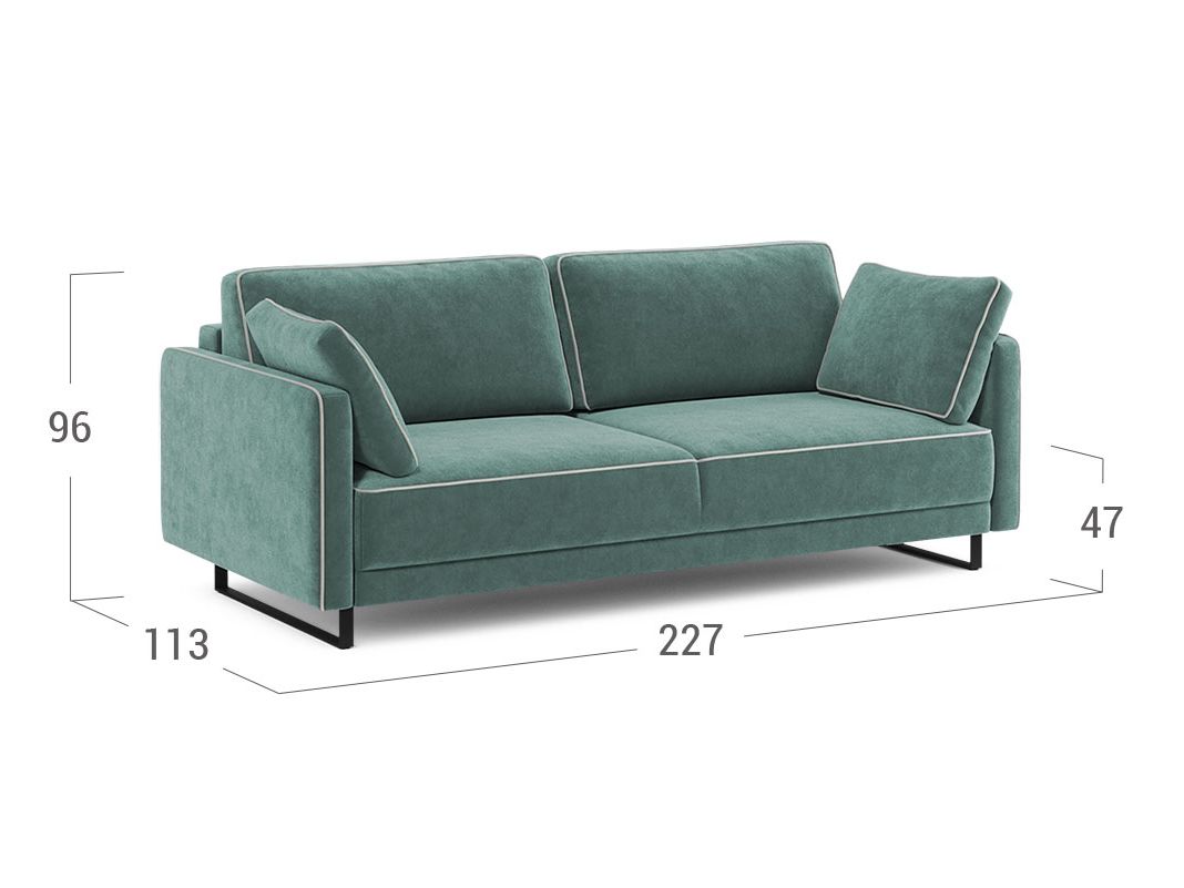 Диван MOON 178 цвет зеленый (фото 206451)