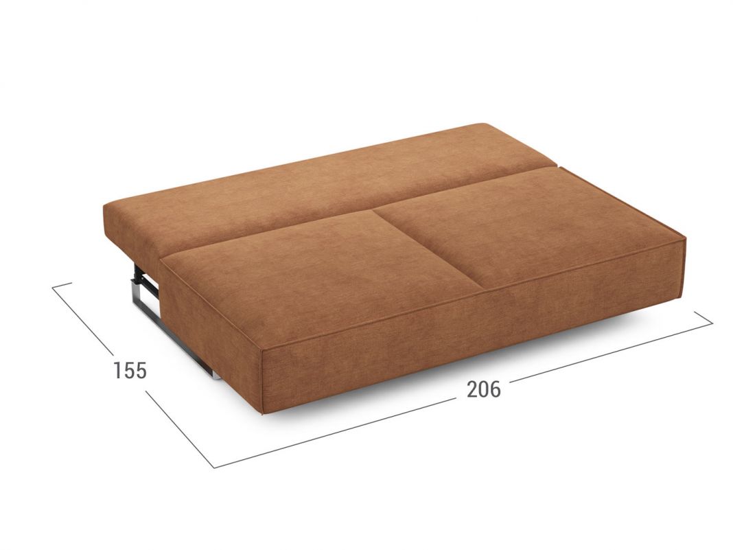 Диван MOON 005 цвет оранжевый,красный (фото 207252)