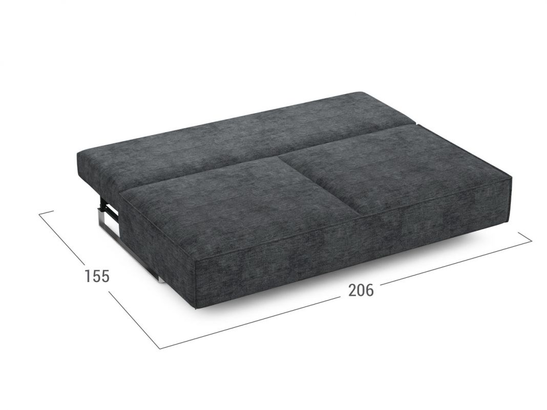 Диван MOON 005 цвет черный,серый (фото 207290)