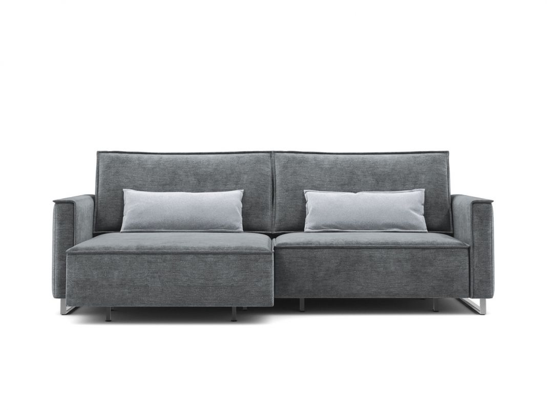 Угловой диван MOON 005 цвет серый (фото 207648)