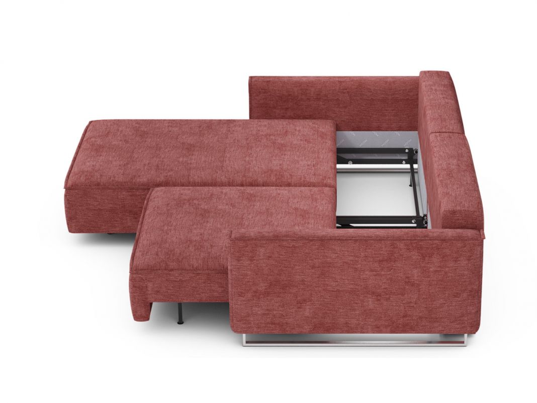 Угловой диван MOON 005 цвет красный (фото 207747)