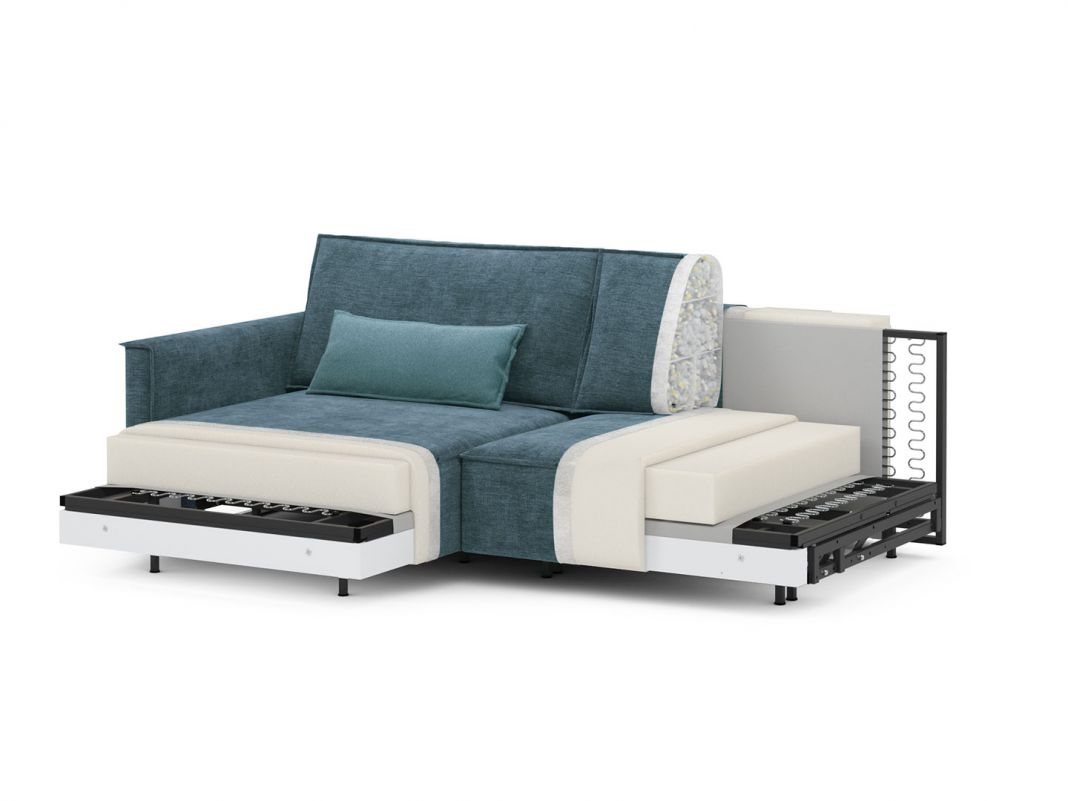 Угловой диван MOON 005 цвет зеленый (фото 207842)