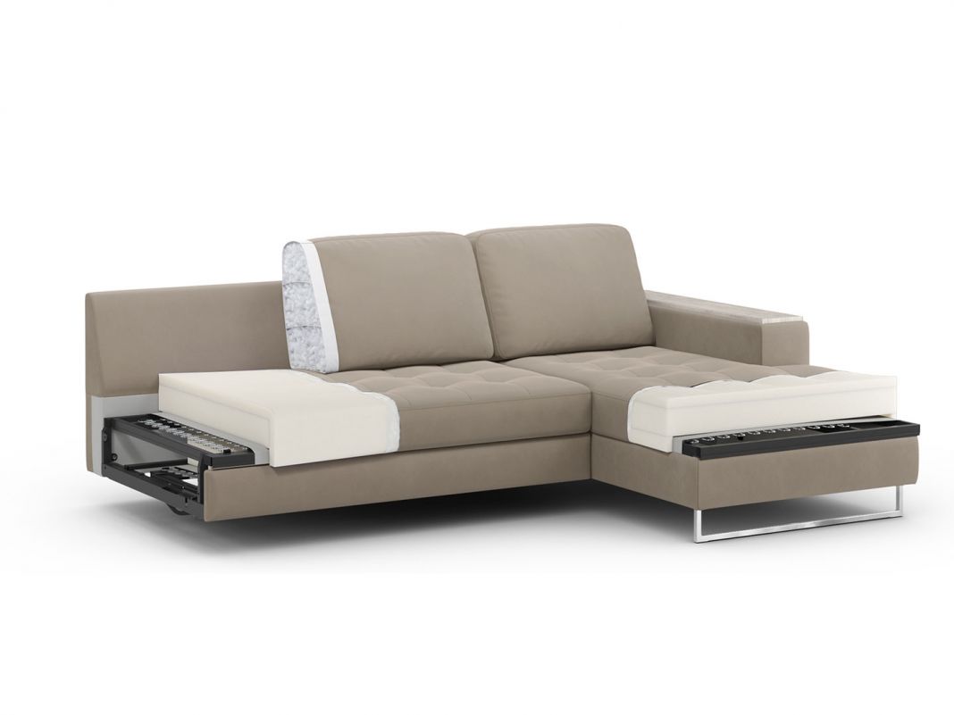 Угловой диван MOON 117 цвет бежевый (фото 208362)