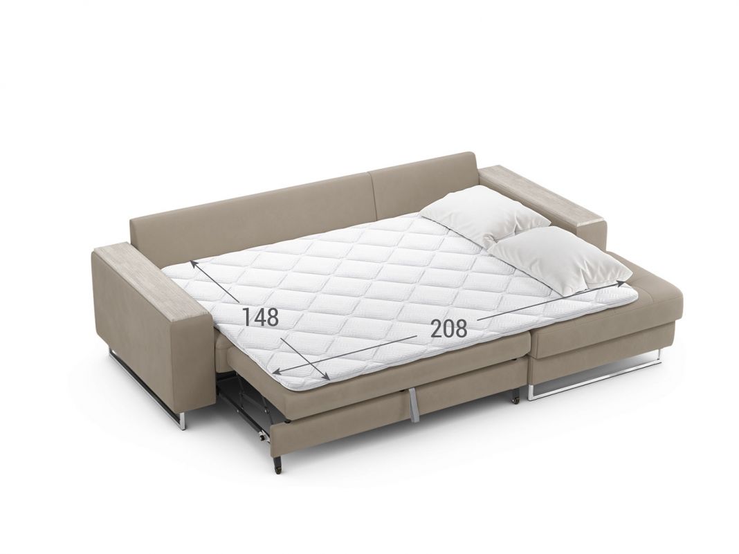 Угловой диван MOON 117 цвет бежевый (фото 208356)