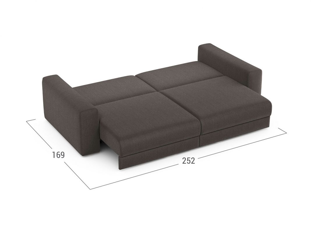 Диван MOON 007 цвет коричневый (фото 208218)