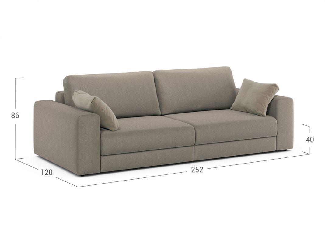 Диван MOON 007 цвет бежевый (фото 208241)