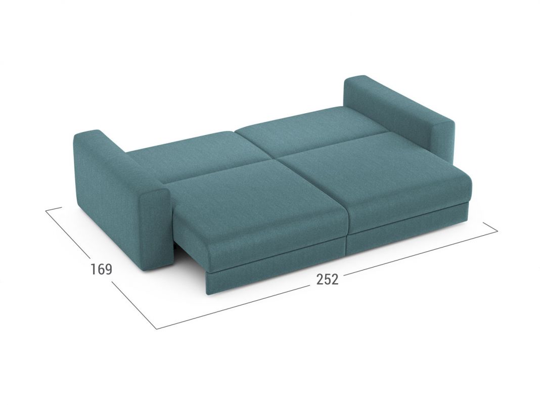 Диван MOON 007 цвет зеленый,бирюза (фото 208290)