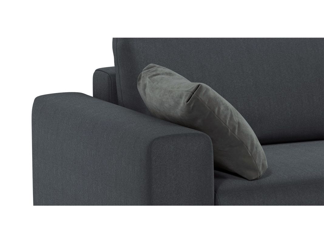 Диван MOON 007 цвет черный,серый (фото 208320)