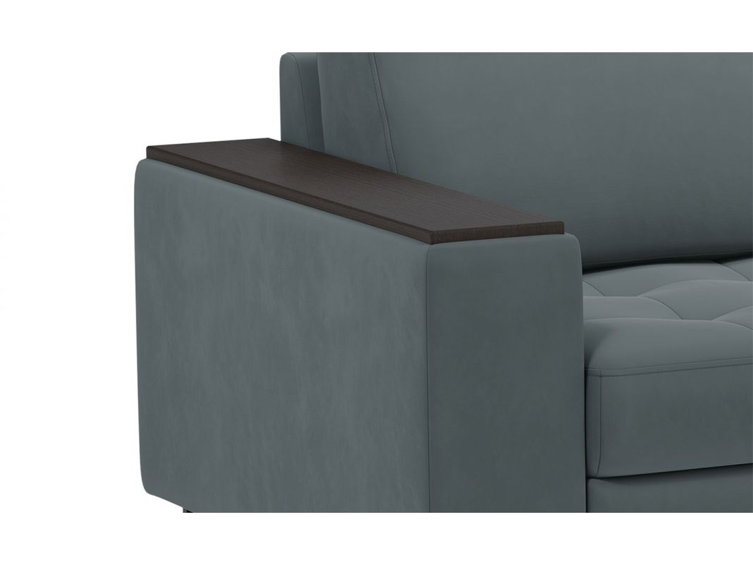 Угловой диван MOON 117 цвет серый (фото 208508)