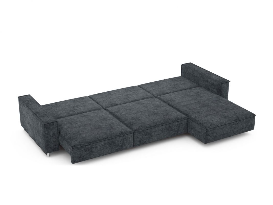 Угловой диван MOON 005 цвет черный,серый (фото 208133)