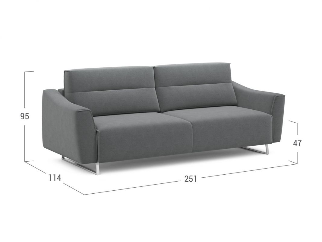 Диван MOON 172 цвет серый (фото 210038)