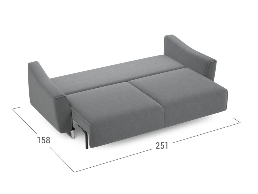 Диван MOON 172 цвет серый (фото 210040)